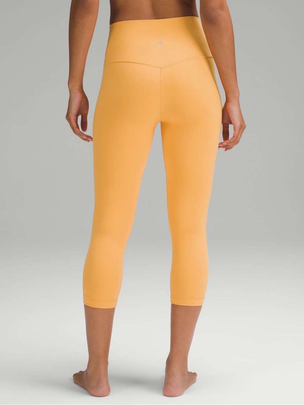 Lululemon Align V-Neck Bra and Align High-Rise Crop 21" Leggings Set Mango Dream - Picture 12 of 14